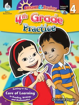 cover image of Bright & Brainy: 4th Grade Practice
